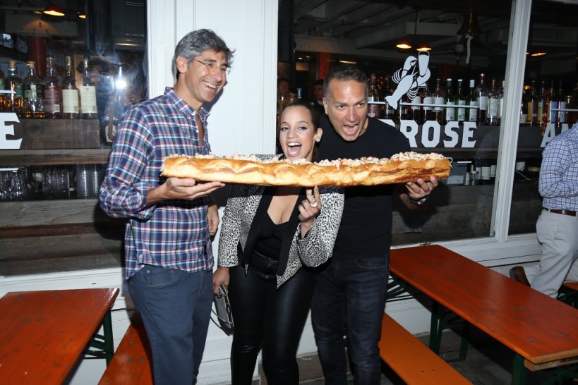 Dascha and the owners of Ambrose Beer and Lobster
