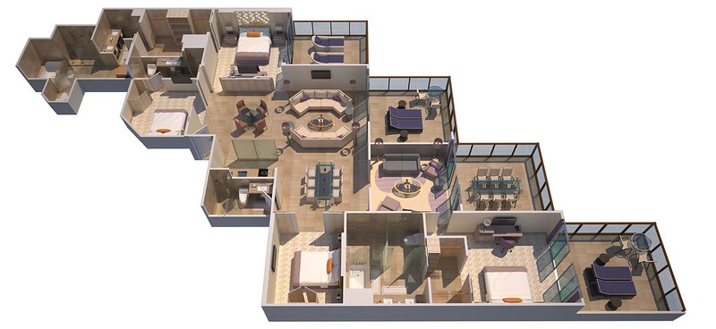 St regis bal harbour Ambassador Suite layout