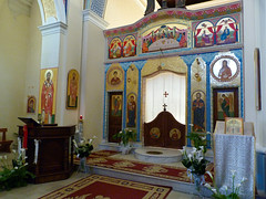 San Demetrio Corone - orthodox church of San Demetrio, iconostasis