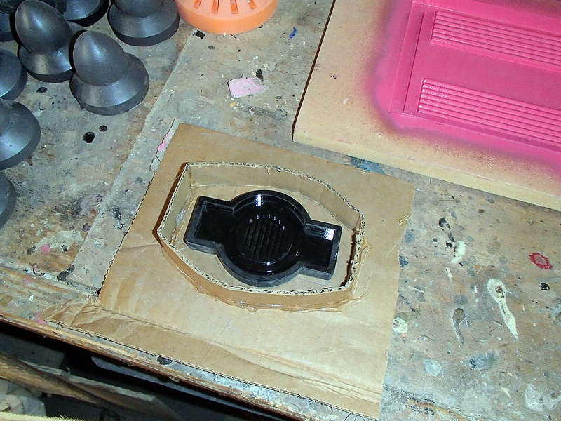 Jetpack Vent Prototype Prepped for
Molding