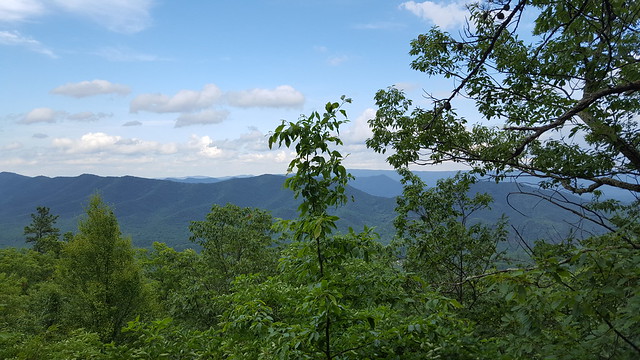 You can see forever from Tuscarora Overlook at Douthat State Park in Virginia