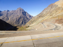 Uspallata Pass over the Andes