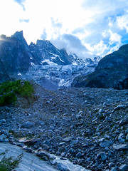 Brenva Glacier, Monte Blanc