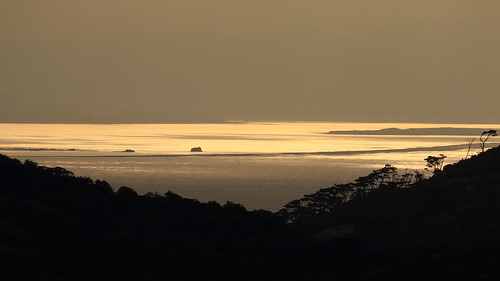 view from Banna Park, Ishigaki Island (7) sea under the evening light