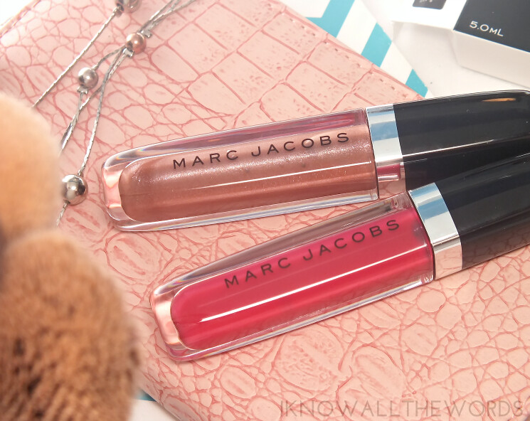 marc jacobs enamored hi-shine lip lacquer taboo and hot hot hot (6)