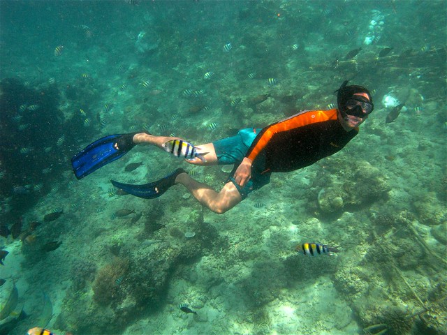 Snorkeling at Gili Air