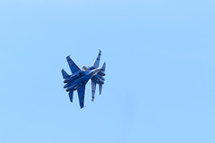 The Russian Knights Air Show at St.Petersburg, Russia