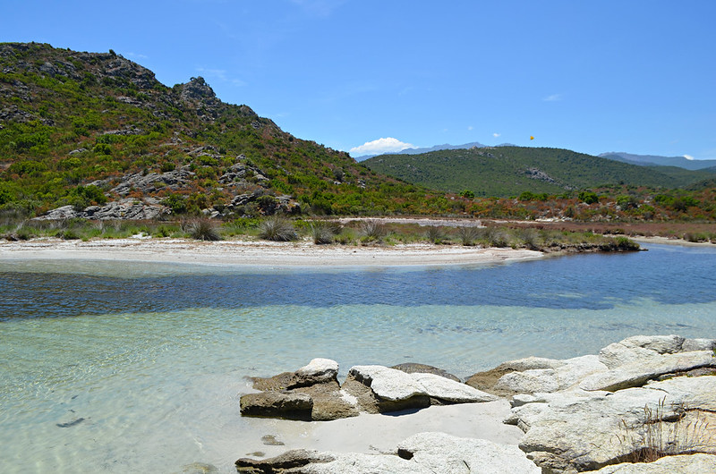 Estuary, Coastal walk Saint Florent, Corsica