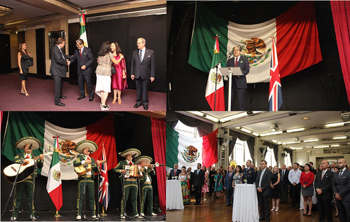 Celebran mexicanos la Independencia nacional en Reino Unido