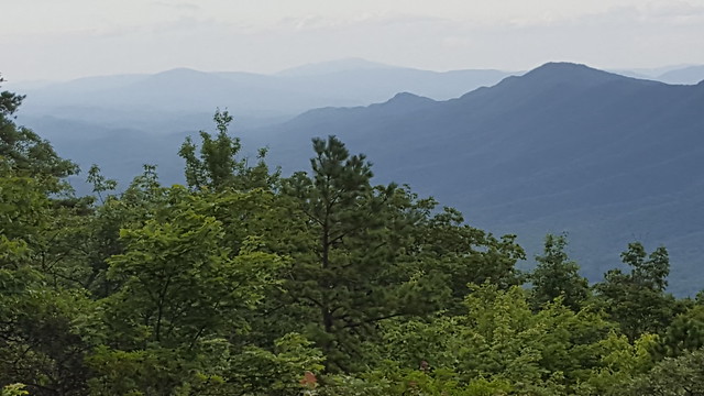 The Alleghany Highlands of Virginia are a real treat when you can view them from the Tuscarora Overlook at Douthat State Park, Virginia