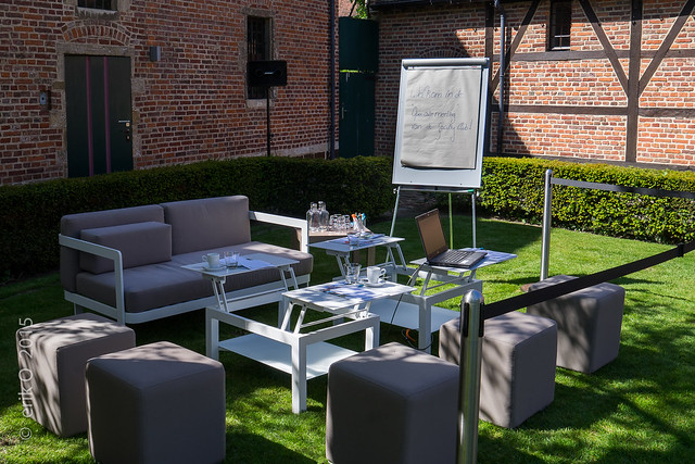 Faculty Club Leuven - New Garden Lounge - opening