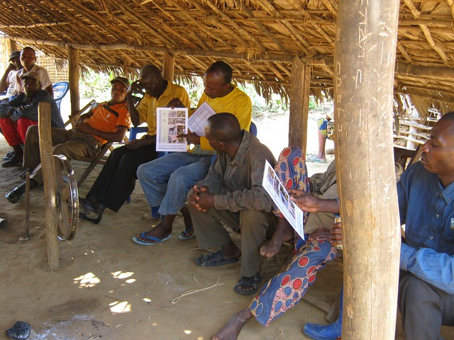 Outreach on the left bank Lomami