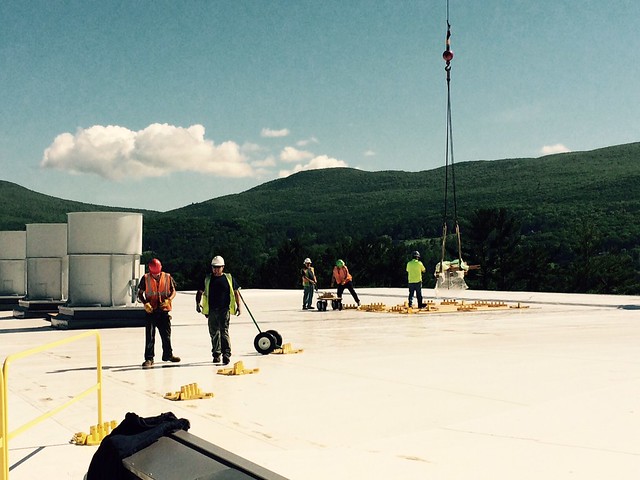 PV equip on roof 1