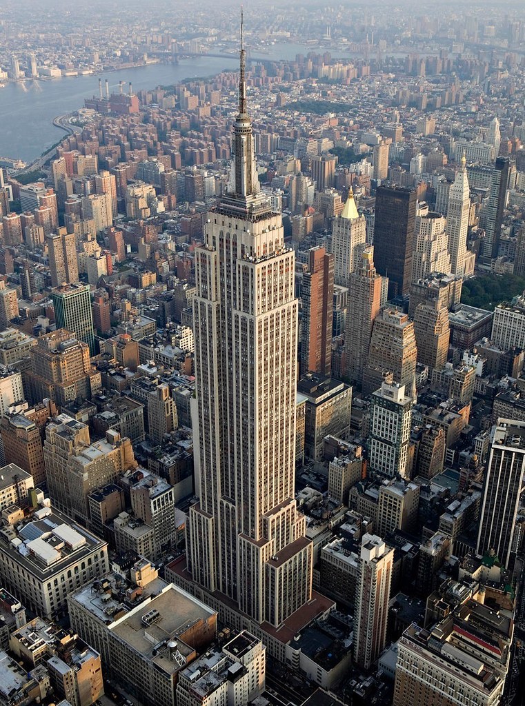 Empire State - NY - Aerial View | The Empire State Building … | Flickr