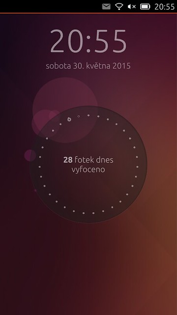 Ubuntu Touch lockscreen