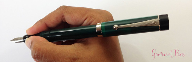 Review Visconti LE Classic Green Fountain Pen @CouronneDuComte (10)