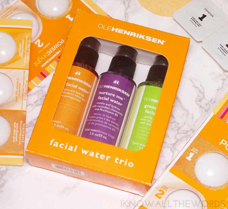 Ole henriksen power bright and  facial water trio (5)