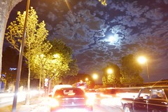 quai de Bercy la nuit un jour de femreture d'autoroute