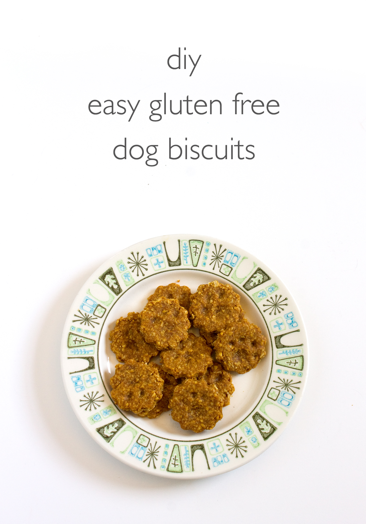 DIY Easy Gluten Free Dog Biscuits | click through for the recipe!