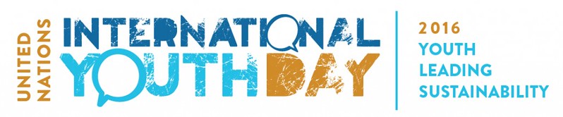 2016國際青年日。圖片來源：聯合國官方網站。