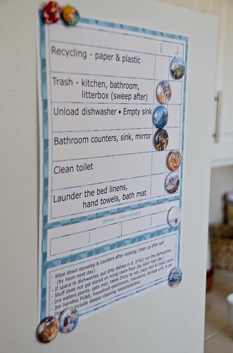 Chore Chart in Action