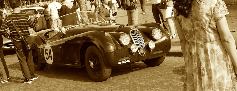 Jaguar Racer 1954 - Traversée de Paris 31 Juillet 2016 28658803056_d170b503e1_c