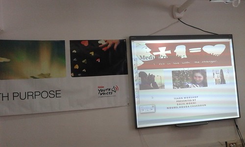 iEARN Adobe Youth Voices Workshop in Tunisia