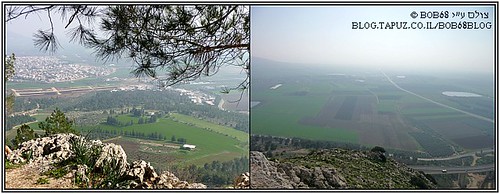 בדרך לנצרת , מבט לכיוון עמק יזרעאל