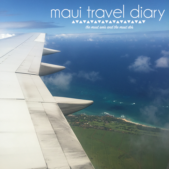 maui travel diary