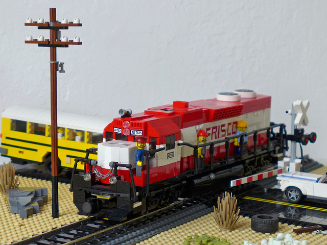 Rails Manège - Toboggans - LEGO® Rail de Montagne Russes Courbée