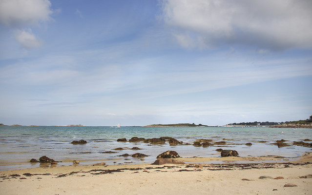 Beach near Landrellec, Brittany