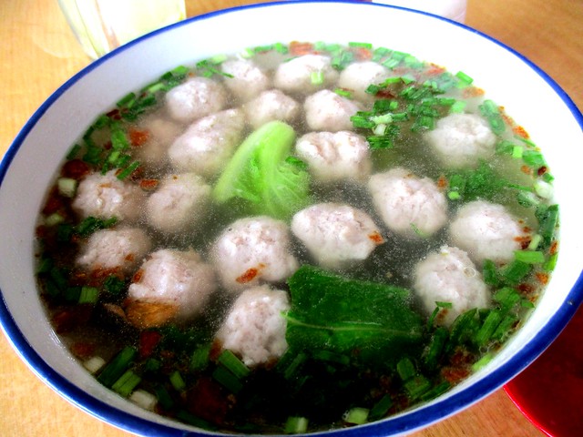 Delta Seafood & Cafe meatball soup 1