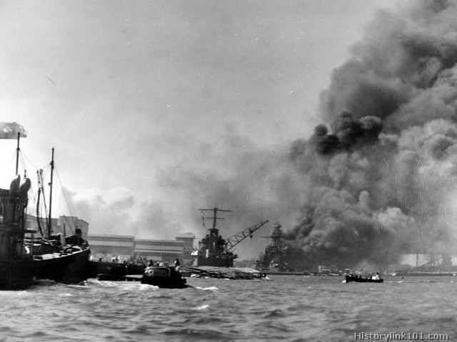 Pearl Harbor Attack - December, 7, 1941