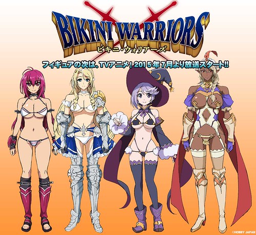 150519(5) - 可愛爆乳「比基尼盔甲」女戰士Figure系列《Bikini Warriors》宣布7月放送電視動畫版！【26日更新】