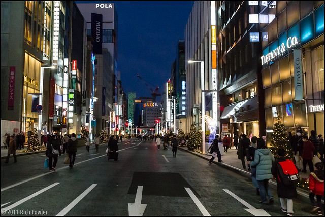 Ginza Pedestrian Sunday