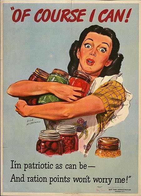World War II Poster - Of Course I Can
