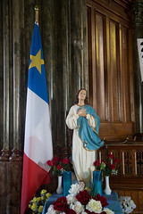 Le drapeau et la vierge - Carmel de l'Île du Prince Edouard