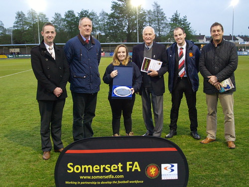 Student becomes Somerset FA’s 5000th licensed coach