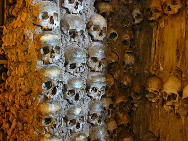 Capilla de los huesos de Évora (Alentejo, Portugal)