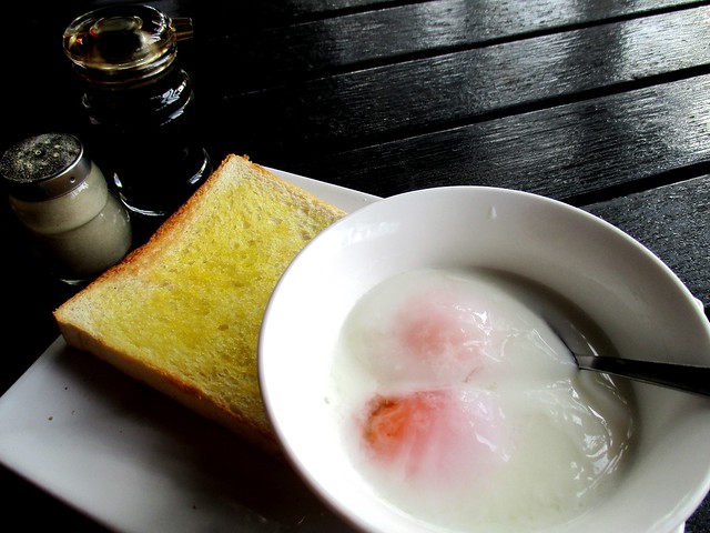 Flavours Thai Kitchen kampung eggs with toast