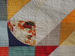 Quilt for Our Bed by Laura Hartrich - Detail