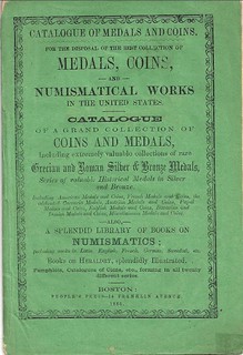 Daniel Groux's 1855 pamphlet for collection raffle