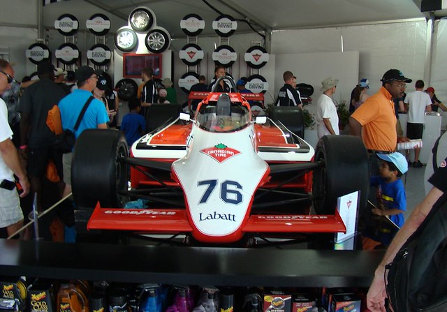 Jacques Villeneuve 76 Canadian Tire IndyCar Front Shot