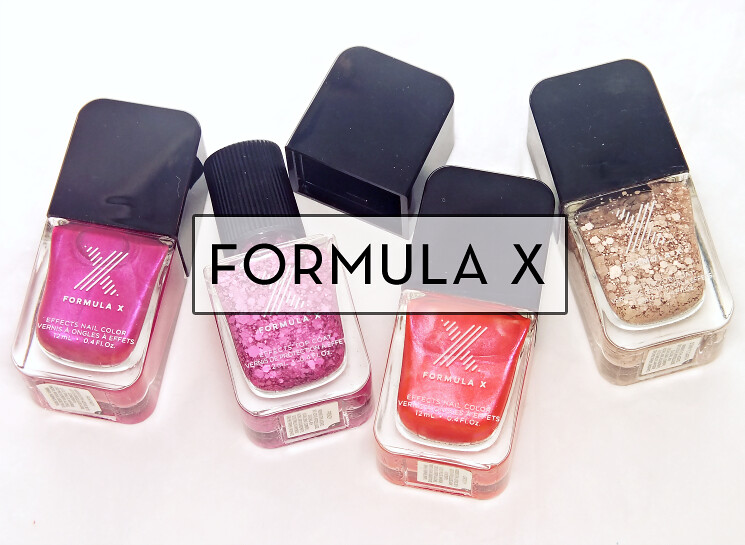 sephora formula x  effects nail colour and effects top coat