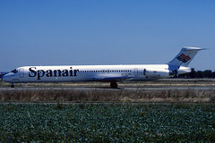 Spanair MD-83 EC-GBA TLS 14/09/1996