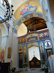 San Demetrio Corone - orthodox church of San Demetrio, sanctuary