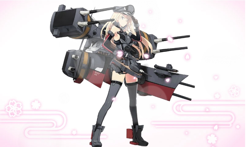 - My wedded & ringed Bismarck in Drei form. My one & only love in KanColle. [Video here]
