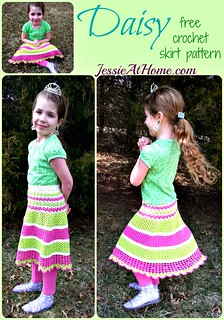 Daisy ~ Free Crochet Skirt Pattern by Jessie At Home