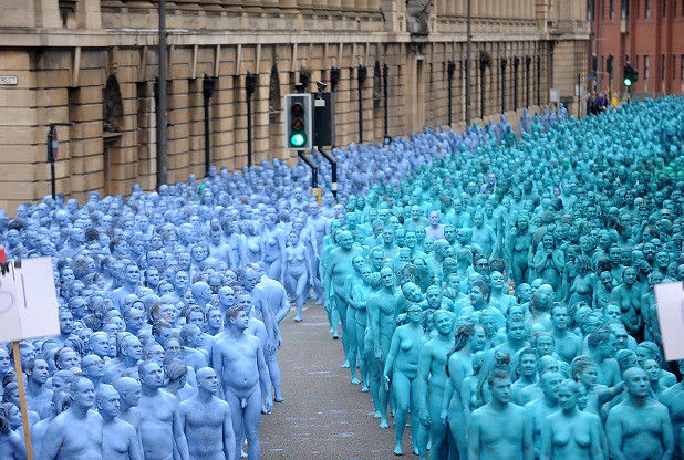 Sea of Hull: Why I Got Naked & Blue with Three Thousand People 