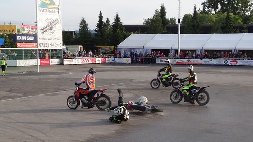 Motoball (motorcycle football): European Championship in Kuppenheim, Germany